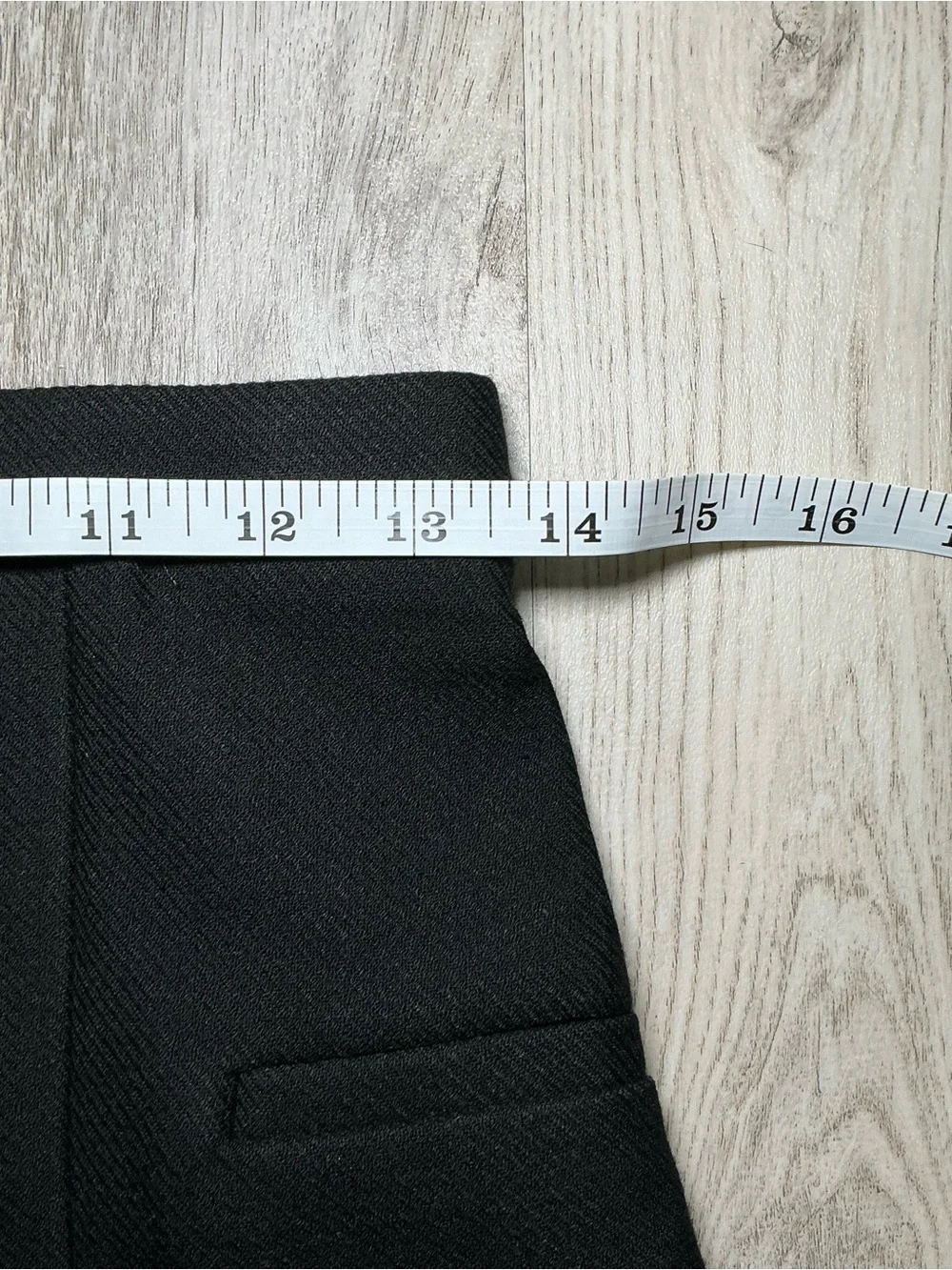 H&M Black Gold Button Mini Skirt Size 4